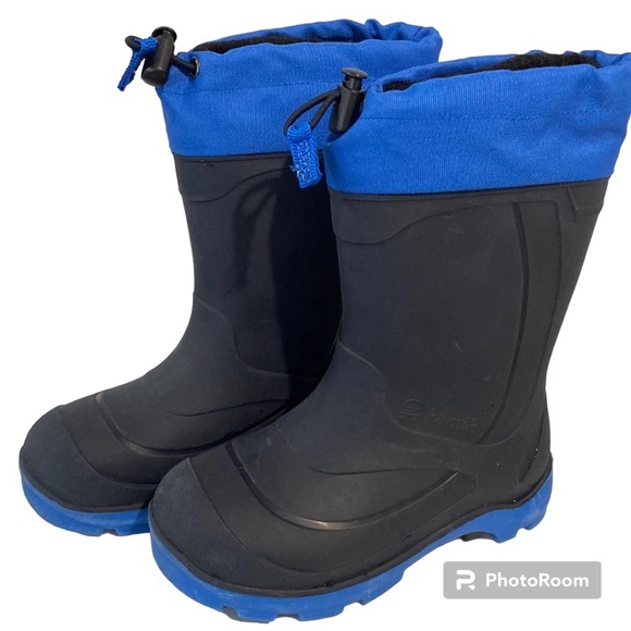 Kamik Other - Kid’s Blue & Black KAMIK SNOBUSTER 1 SNOW BOOT Sz13